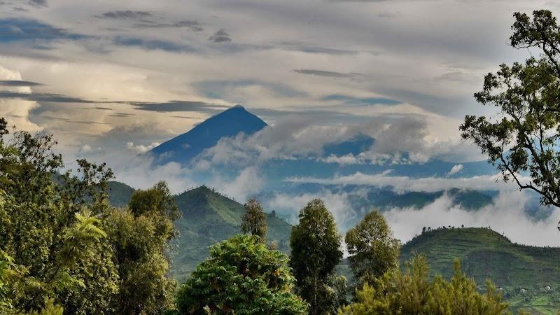 The Scenic Nkuringo Region of  Bwindi Impenetrable Forest in Uganda