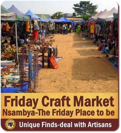 The Friday Craft Market in Kampala