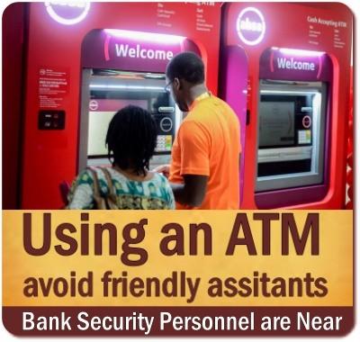 Using an ATM Machine in Uganda