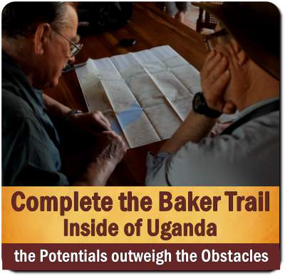 Sir Samuel and Lady Florence Baker Trail in Northern Uganda