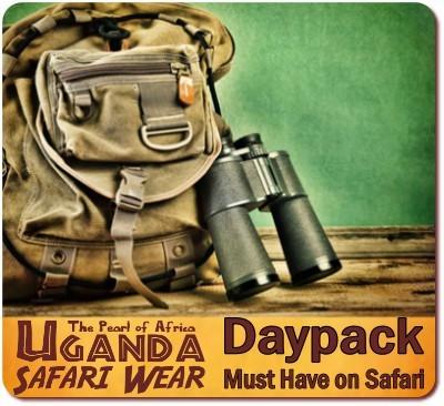 Waterproof Daypack for your Gorilla Trekking Safari in Uganda