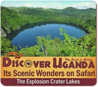 The Scenic Explosion Crater Lakes found in Uganda