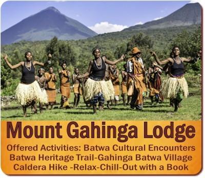 5-Day Luxury Gorilla-Golden Monkey-Batwa Trail-Volcano Climbing Safari