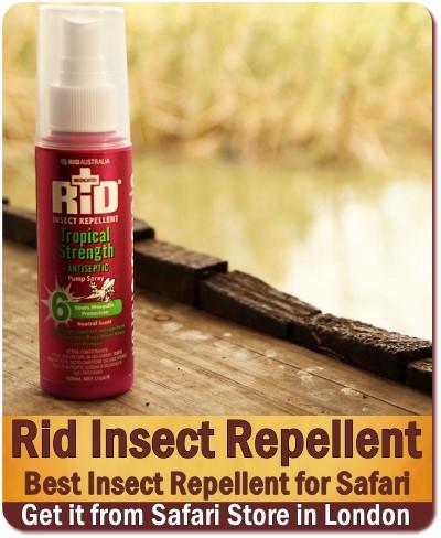 The Best Insect Repellent for your Safari in Uganda