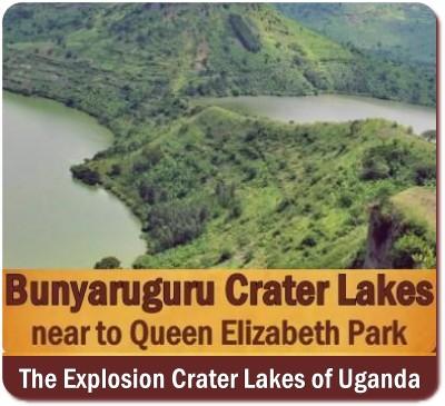 The Scenic Explosion Crater Lakes found in Uganda