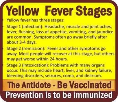 Yellow Fever Certificate Requirements for Travelers to Uganda