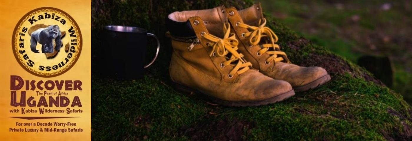 Hiking Boots are the Right Footwear for Gorilla Trekking and Hiking Safaris