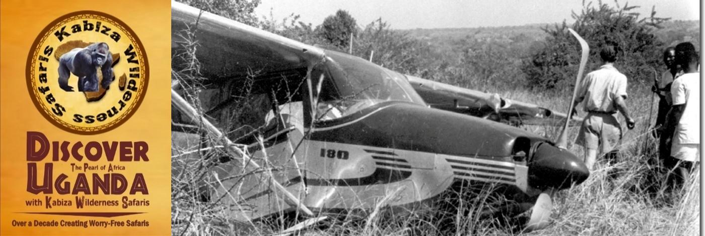 Ernest Hemingway Crashes in Airplane at Murchison Falls Park in Uganda