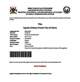 How to get my Uganda Tourist Visa? - Step-by-Step Guide