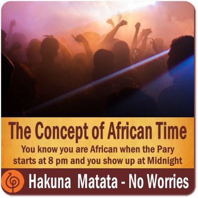 Keeping Time in Africa-The African Concept of Time