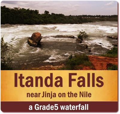 The Powerful Itanda Falls - on the Nile in Jinja