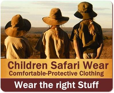 The Right Safari Clothing for Children on a Family Safari