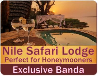 Luxury Nile Safari Lodge on the Nile in Murchison Falls Park