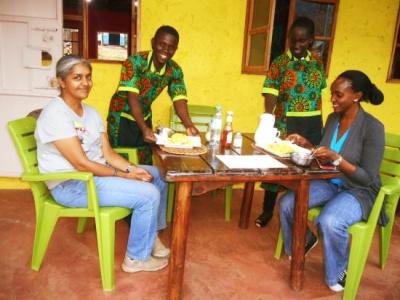 Bwindi Bar-a restaurant of delightful Surprises on Main Street in Buhoma