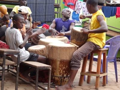 Visit the Sosolya Undungu Dance Academy for traditional Dance and Music