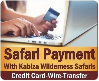 How can I pay for a Safari with Kabiza Wilderness Safaris? Safari Payment